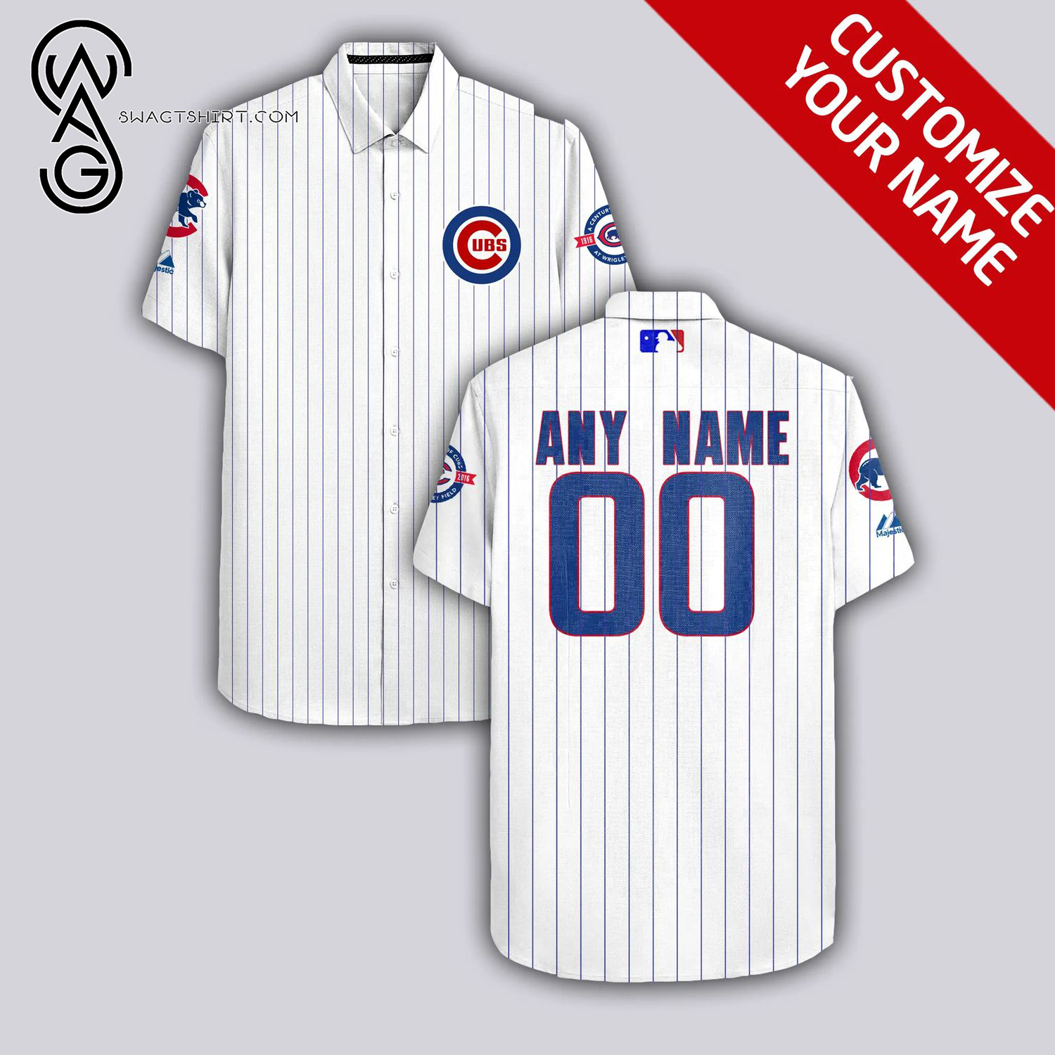 [Top Trending] Chicago Cubs Full Printing Personalized Hawaiian Shirt